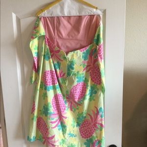 Lilly Pulitzer Green Pineapple Dress